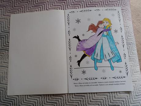 Vymaľovánky ľadové kráľovstvo 2, 