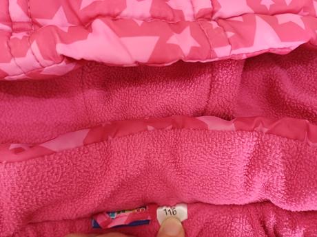 Dievčenská zimná vetrovka, lupilu,116