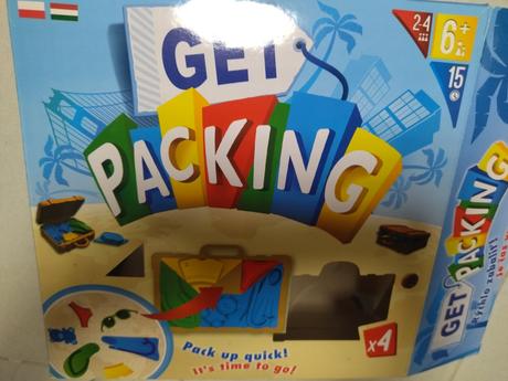Spoločenská hra balíme (get packing), 