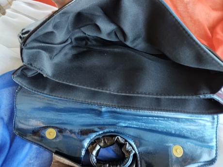 Listová kabelka - lakovaná, 