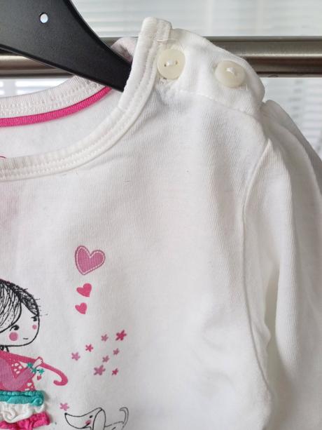 Tričko - dievčatko s dáždnikom, lupilu,86