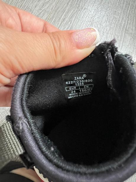 Prechodne cizmy, zara,24