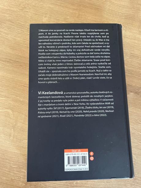 Kniha vi keeland letný návrh,