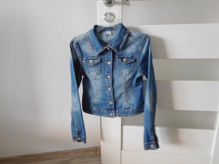 Bunda jessenná riflová dámska m,pružná, m