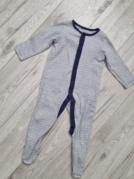 Pásikavý overal/pyžamko, f&f,80