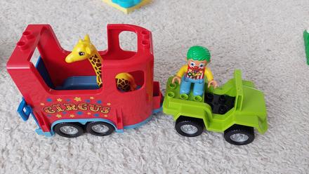 Cirkus na cestach lego duplo, 