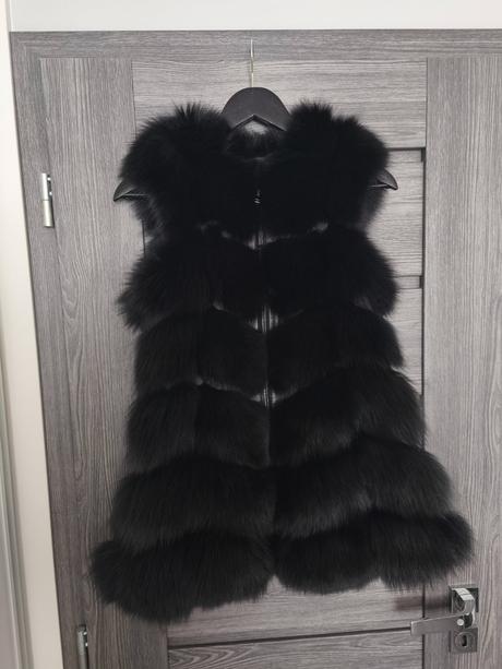 Luxusna vesta z lisky, s