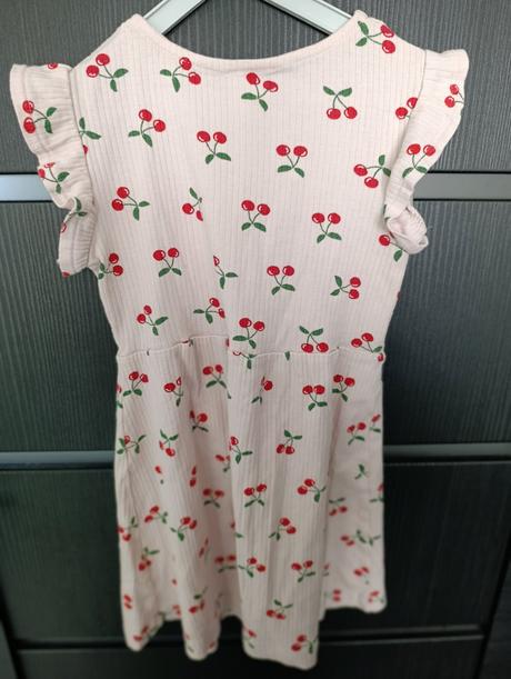 Šaty cerešničky 98/104, 98