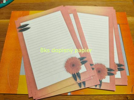 Dopisný papier retro, 