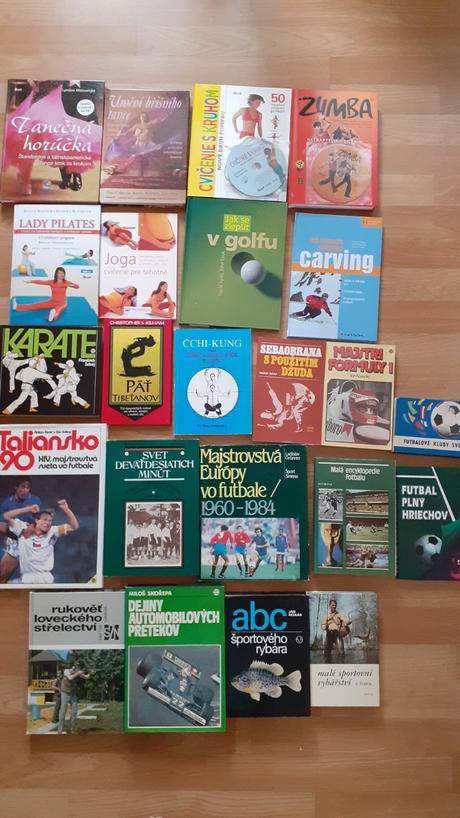 Knihy so športovou tématikou,