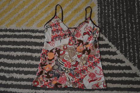 Vzorované tielko, s