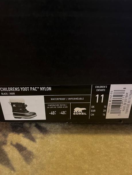 Sorel snehule, sorel,28