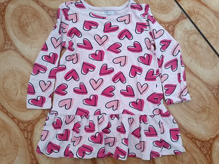 Srdiečkove šaty, sinsay,140