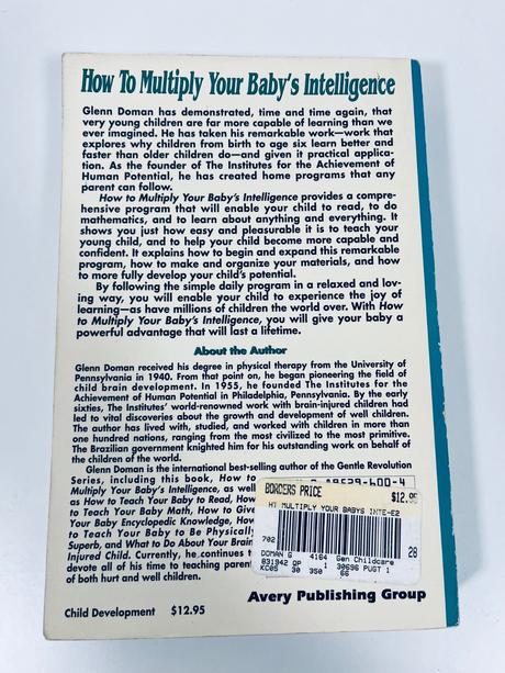 How to multiply your babys intelligence, 