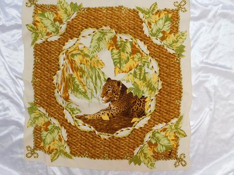 Jammers & leufgen kvalitná luxusna hodvabna šatka, xl