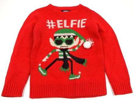 Červený pulovrík s elfom, 116