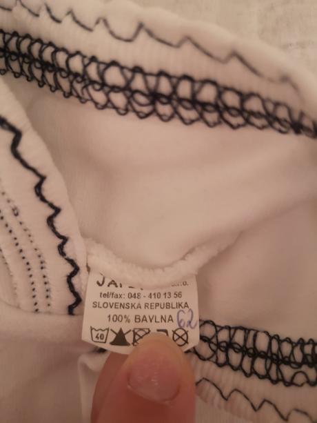 Supravicka dupačky s mikinkou, 62