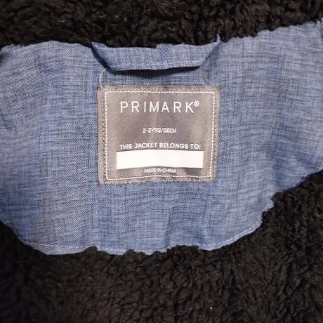 Bundička teplá, primark,98