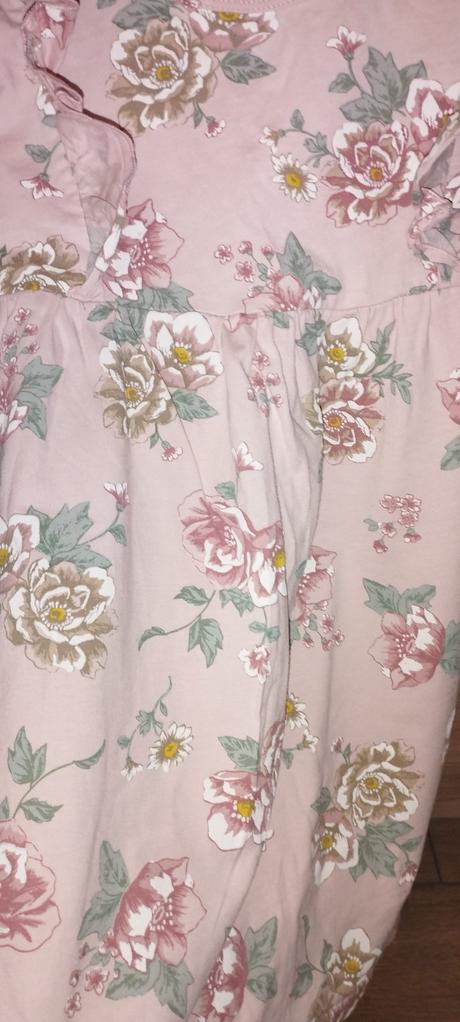 Kvietkované šaty, h&m,104