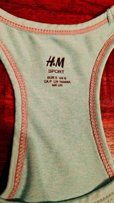 Športové funkčné tričko, h&m,s