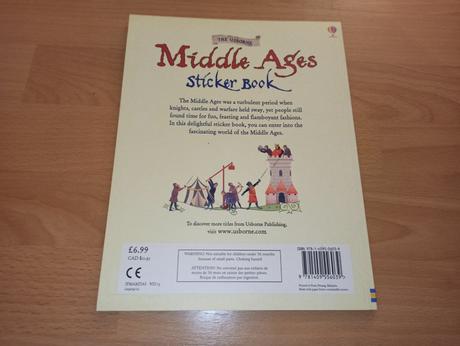 The usborne middle ages sticker book, 