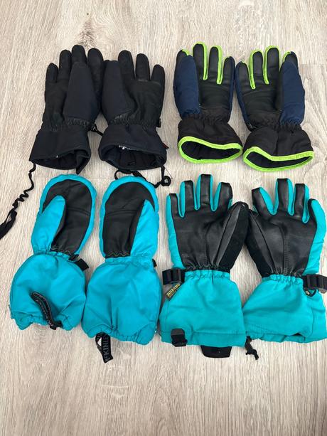 Rossignol - detske lyziarske rukavice 6-12 rokov, mckinley,116