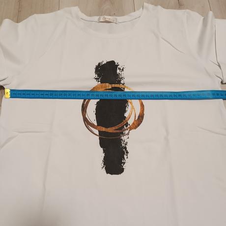 Dámske tričko s krátkym rukávom lara fashion, m