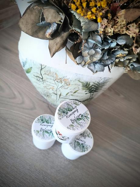 Konopný balzam-masť, 