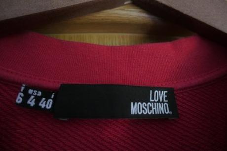 Love moschino orig. damske krasne s vreckami m/l, moschino,m