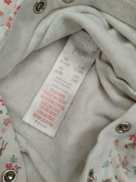 Pyžamko-dupačky, f&f,92