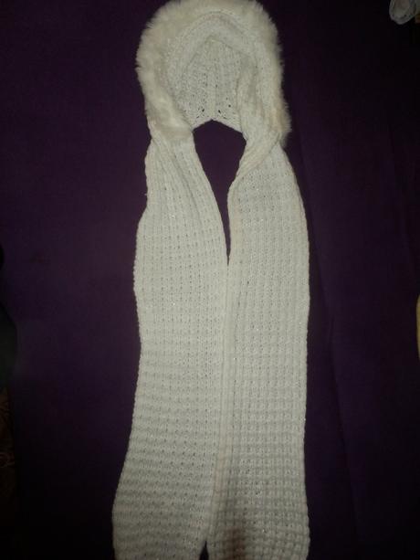 Šálik s kapucňou, h&m,xxl