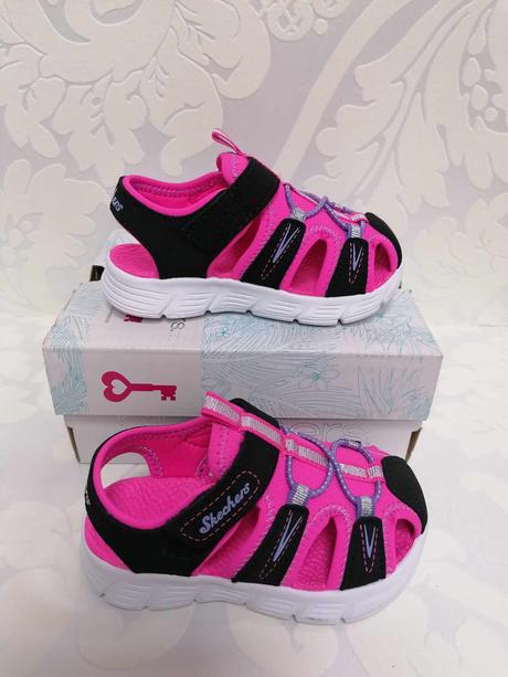 Dievčenské sandále skechers 20060041  za, skechers,23