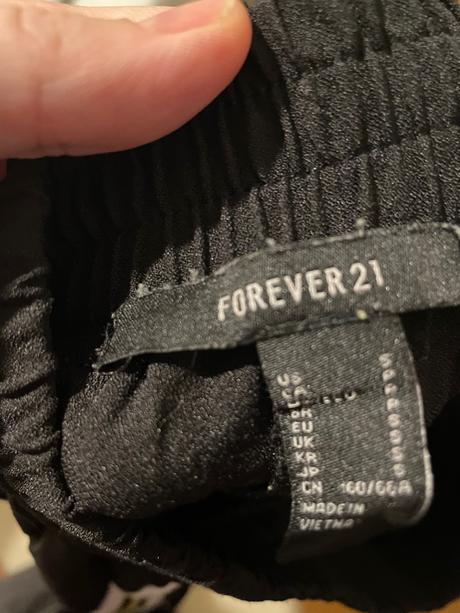 Teplaky s pasikmi forever 21, s