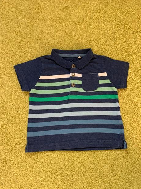 Tričko polokošeľa, zn. topomini, v. 74, topomini,74