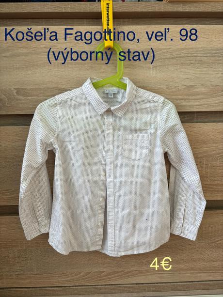 Košeľa fagottino veľ. 98, 98