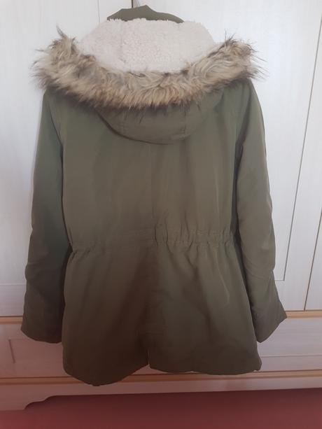 Predlzena prechodna bunda, h&m,152