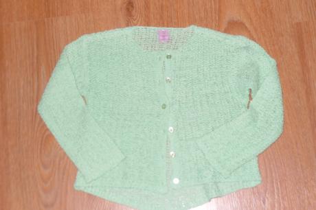 Sveter - 1x oblečený, takko,122