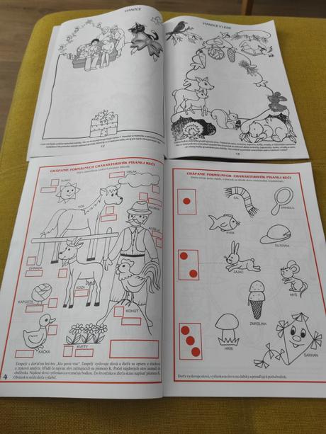 Pracovne zosity pre predskolaka,