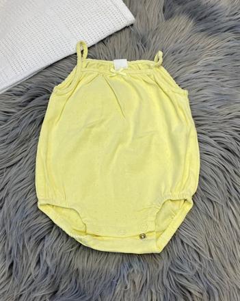 Dievčenské body žlté h&m (74), h&m,74