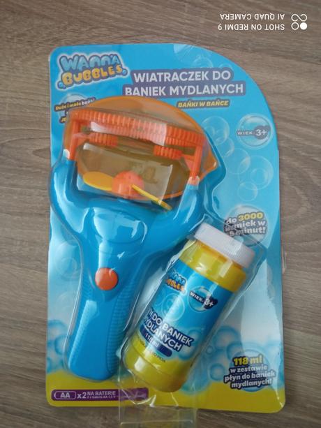 Stroj na bubliny nové, 