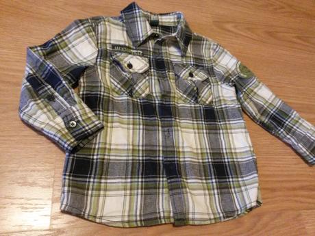 Košeľa bez poškodenia 2x oblečená, dopodopo,104