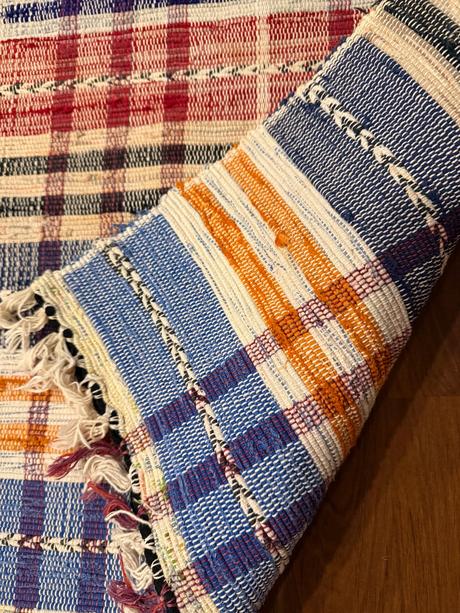 Ručne tkaný koberec behúň 270 a 75 cm,