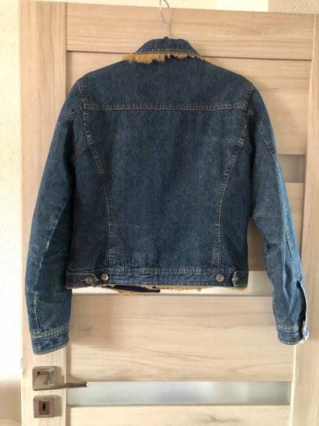 Krátka riflová bunda, m