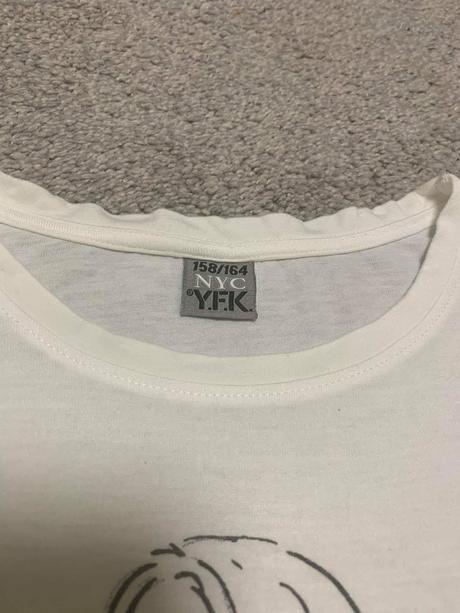 Tričko nyc y.f.k. vel. 158-164, 158