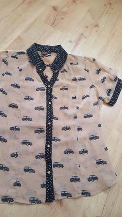 Autíčková blúzka, yumi,42