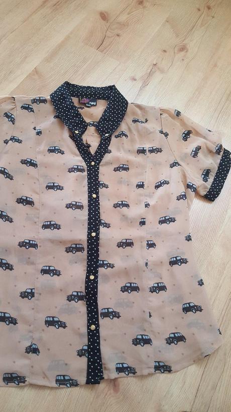 Autíčková blúzka, yumi,42