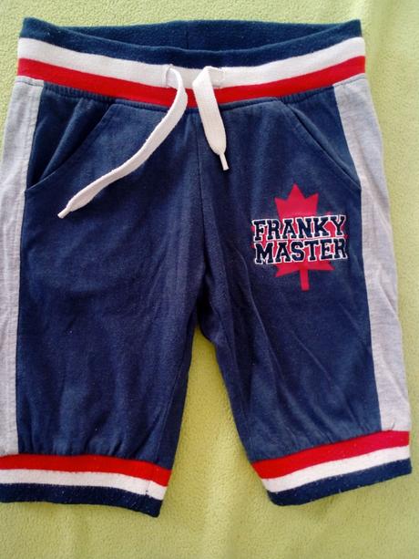 Teplákové kratší, 128