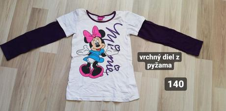 Pyžamový vrchný diel, disney,140