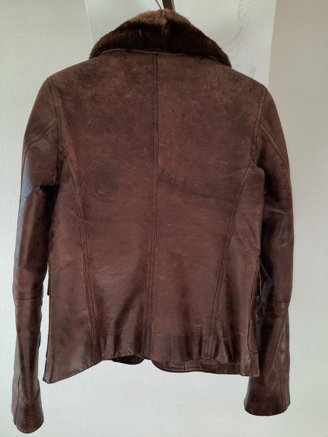 Kožená bunda, amisu,36