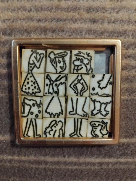 Posuvne retro puzzle, 